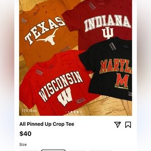 Shirts by Soph Maryland All Pinned Up Tee